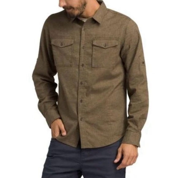 Prana Slim Fit Merger Long Sleeve - Picture 1 of 16